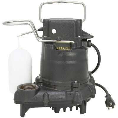 Do it Best 3/10 HP 115V Effluent and Submersible Sump Pump