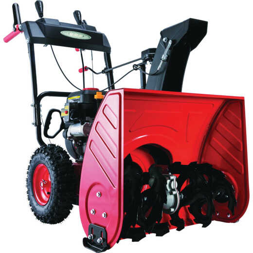 Power Smart 26 In. 212cc 2-Stage Electric Start Gas Snow Blower with LED Light
