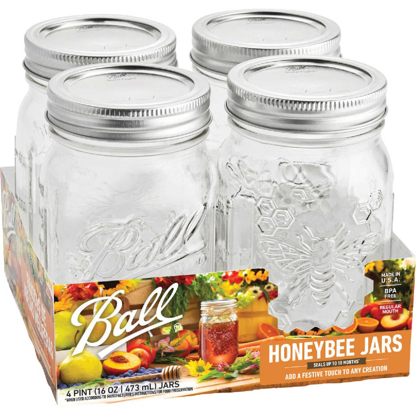 Ball Wide Mouth Canning Jars Kit  16 oz Wide Mouth Mason Jars and