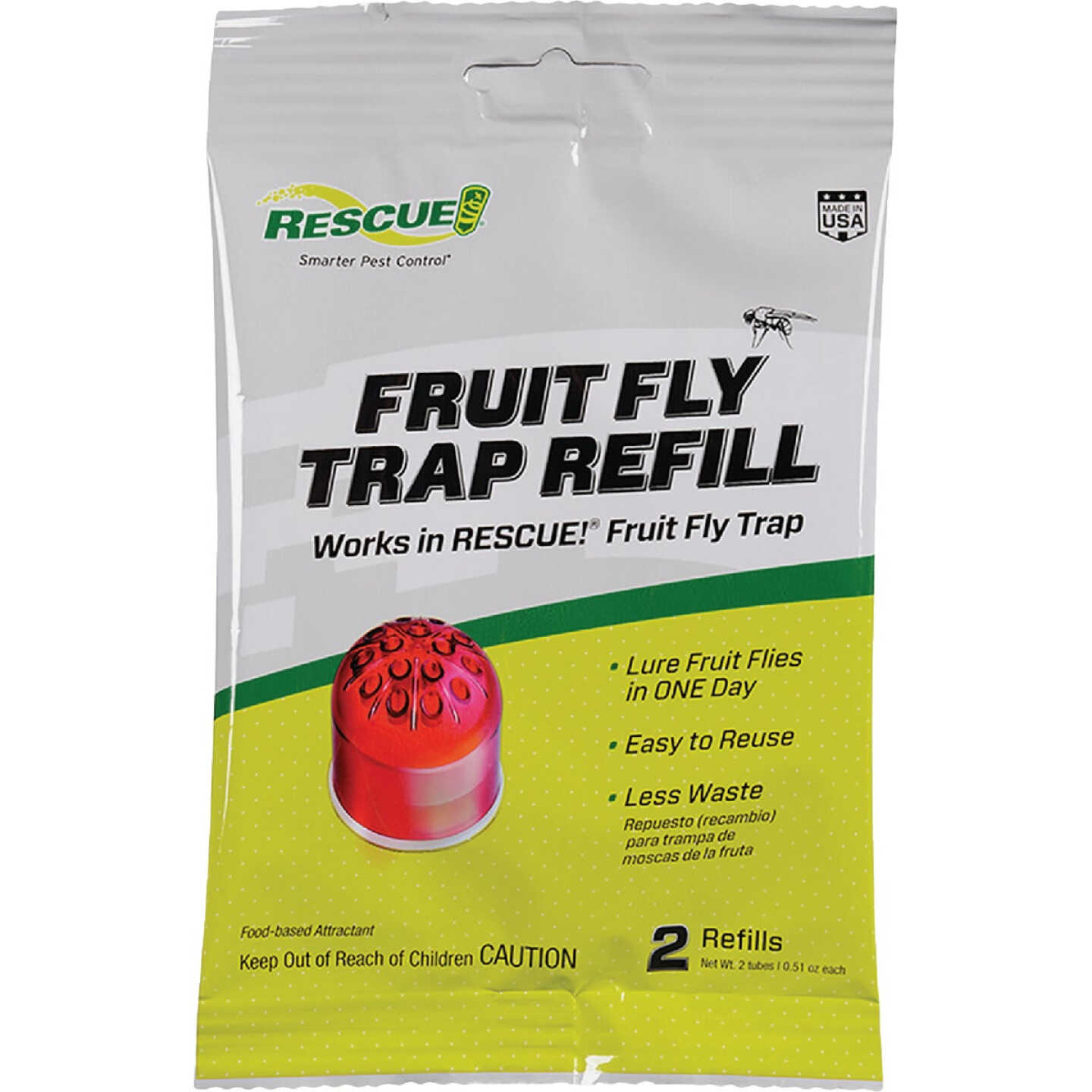 Rescue Granular Indoor Fruit Fly Bait (2-Pack) - People's Lumber & Hardware